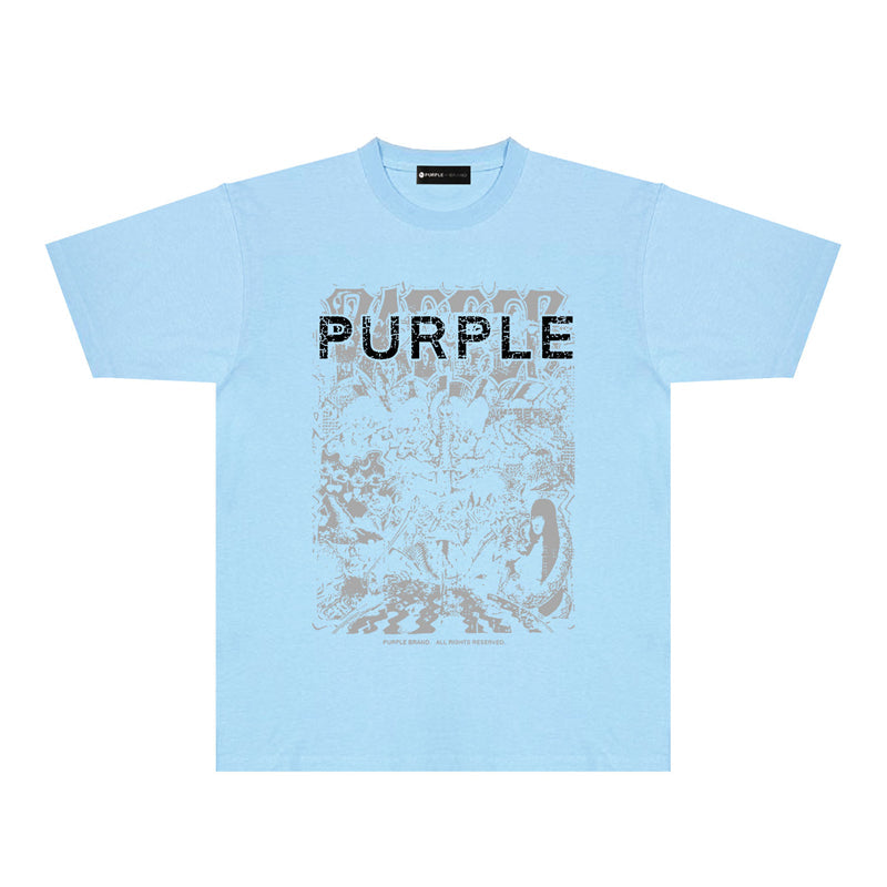 PURPLE  fashion T-shirt