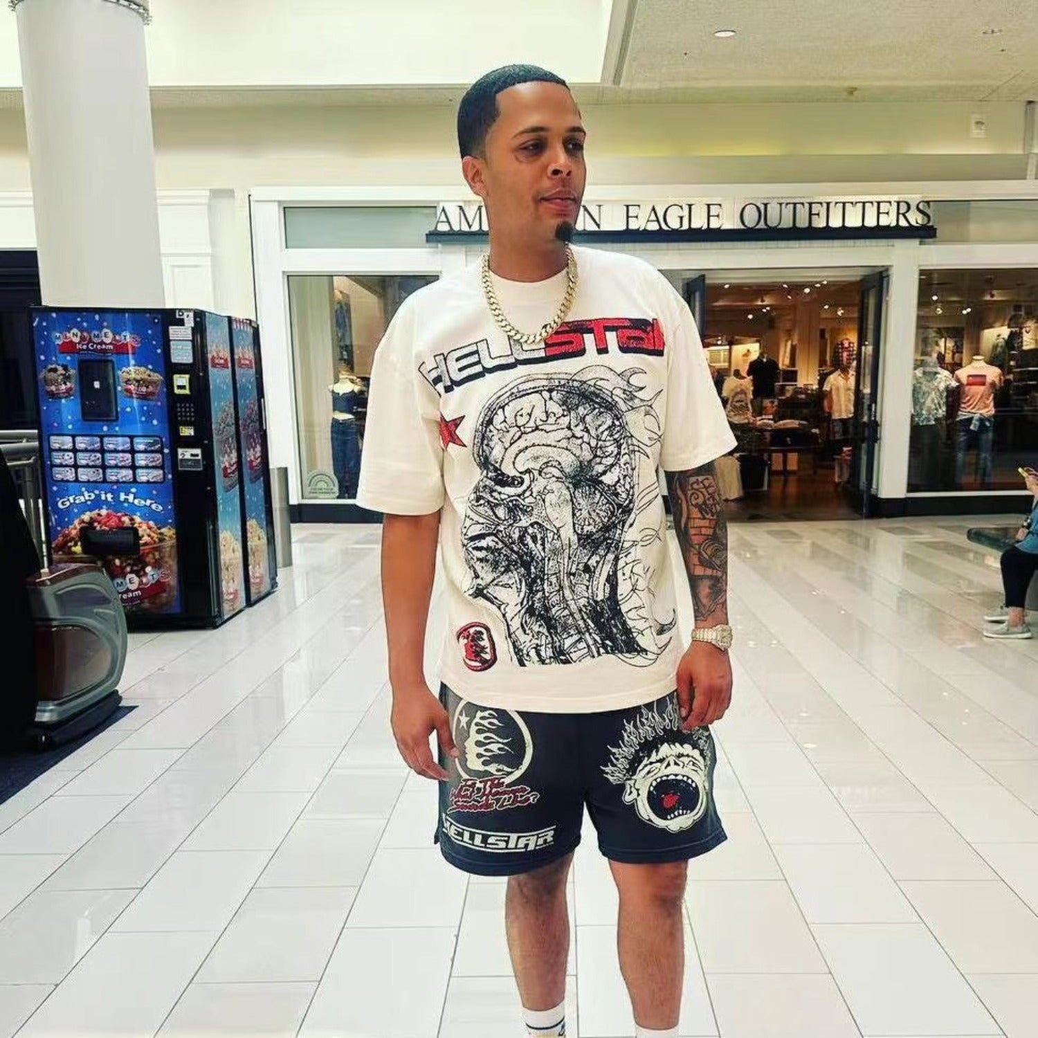 Hellstar T-shirt Loose Cotton