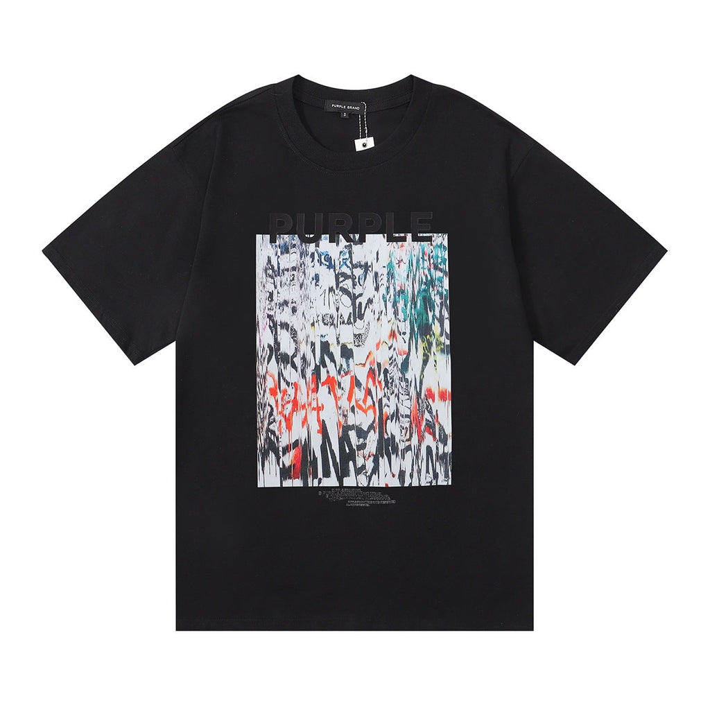 PURPLE  fashion T-shirt