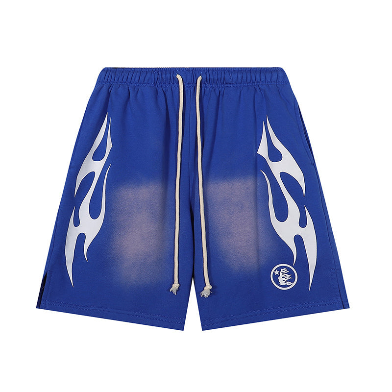 Hellstar Shorts Retro abstract print