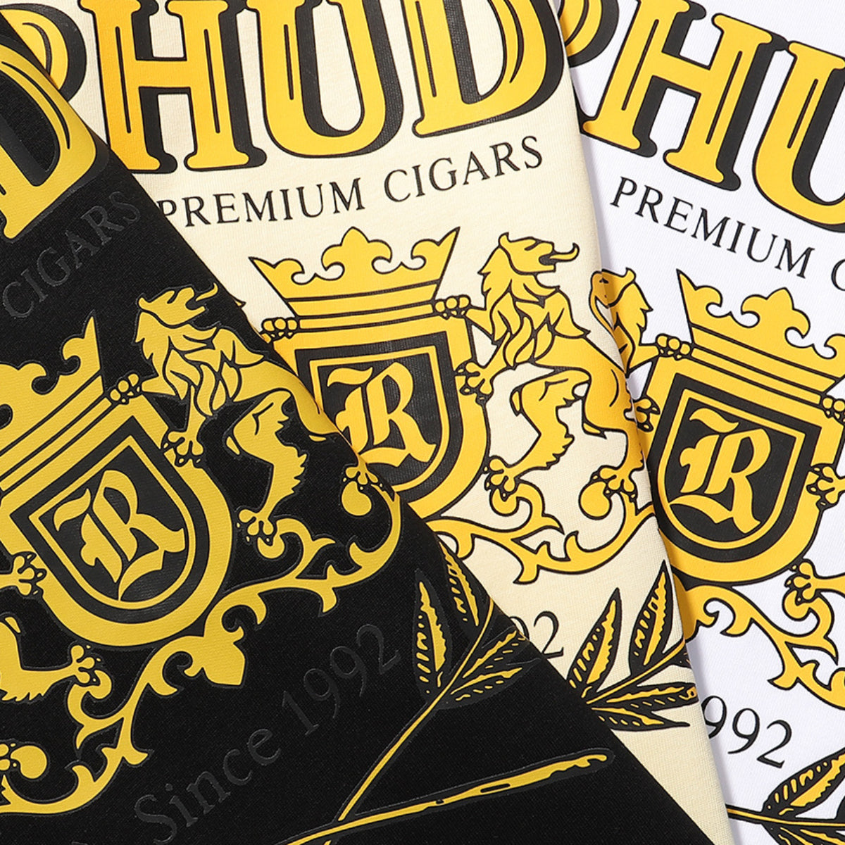 Rhude T-shirt Wheat Ear Badge Short Sleeve T-shirt