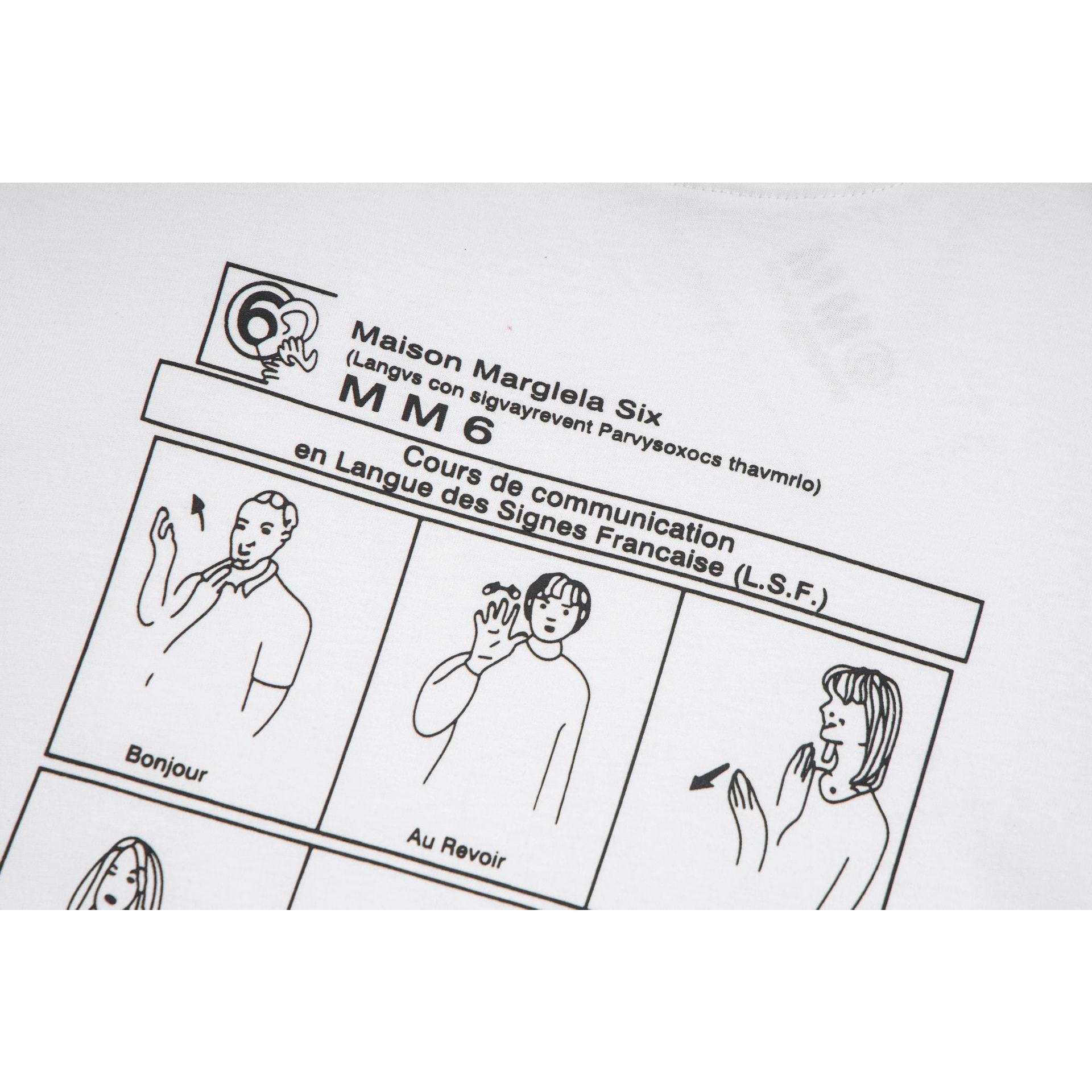 Maison Margiela T-shirt Crew Neck Loose Short Sleeve T-shirt