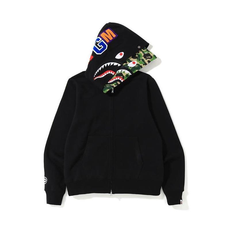 Bathing Ape Hoodie Autumn and Winter Fashion Brand Cardigan Zipper Hoodie Youth Fashion