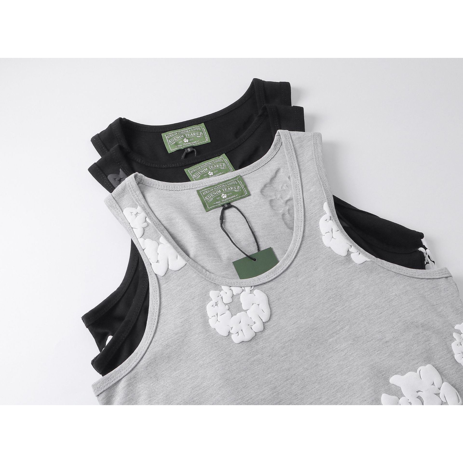 Denim Tears Vest Foam Printed Casual Sports Vest