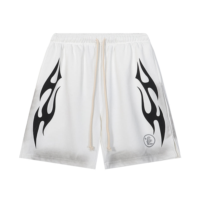 Hellstar Shorts Retro abstract print