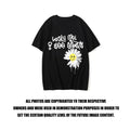 Bathing Ape T-Shirt Cartoon Graffiti Little Daisy T-shirt Summer Printed Short Sleeve