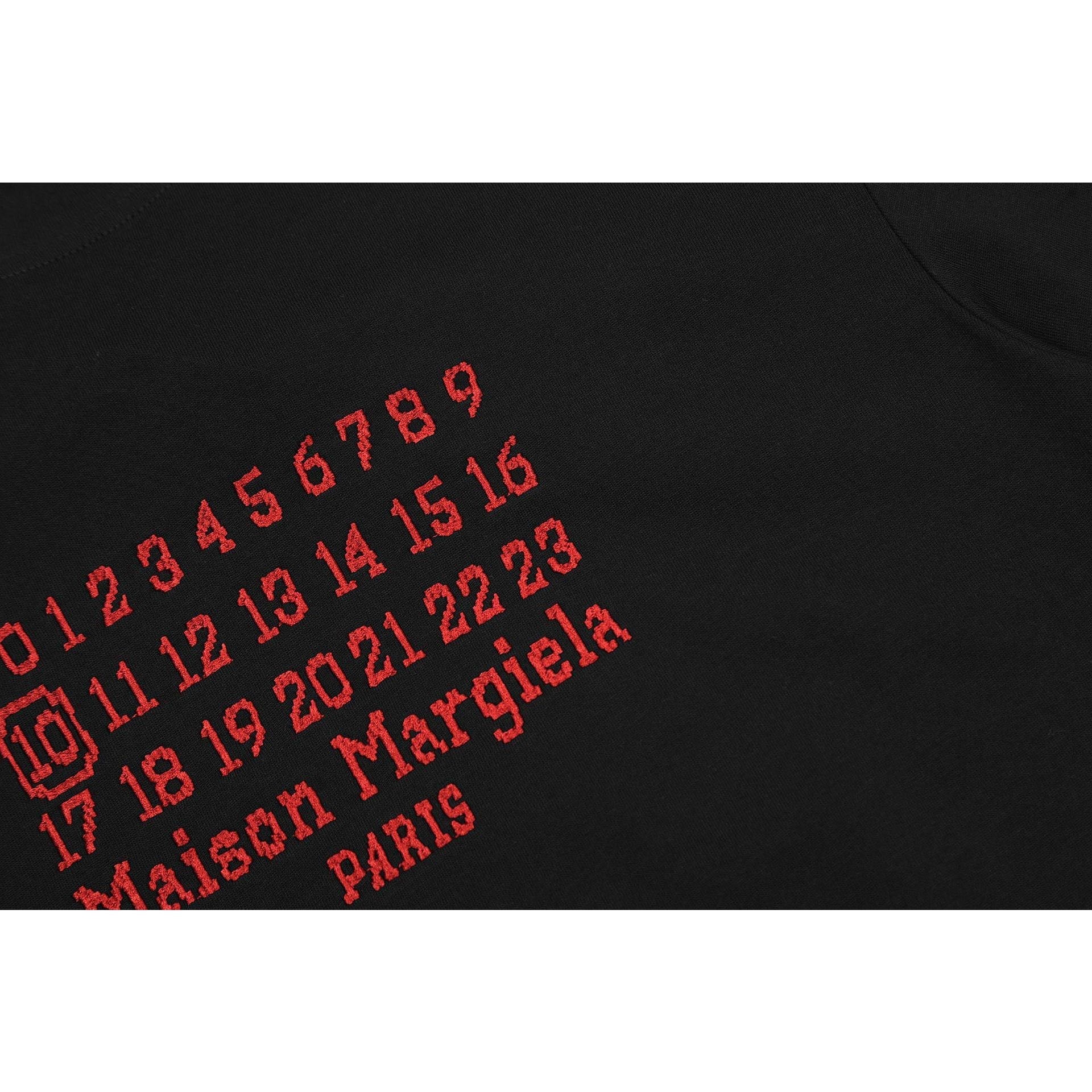 Maison Margiela T-shirt Crew Neck Loose Short Sleeve T-shirt