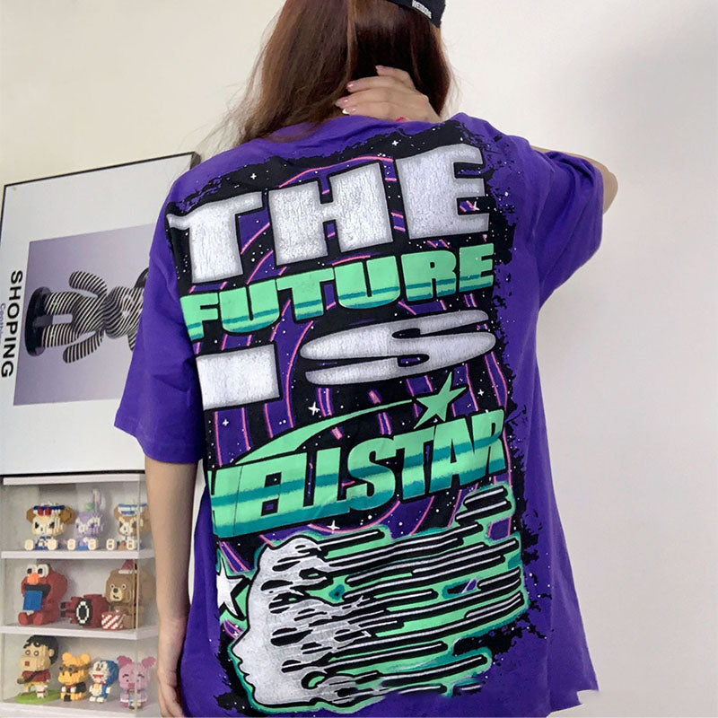 Hellstar T-shirt Creative Cartoon Portrait Printing