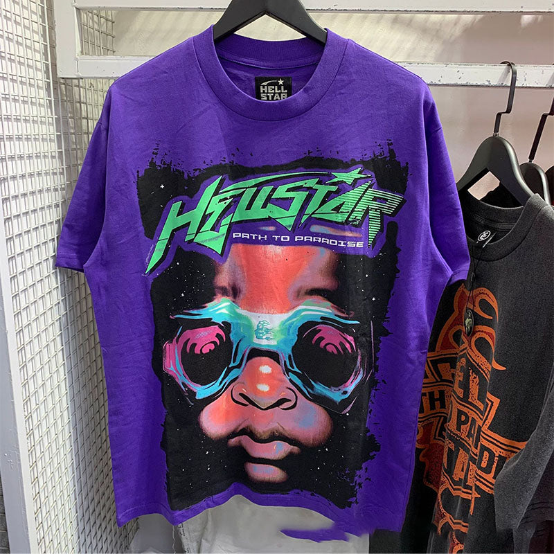 Hellstar T-shirt Creative Cartoon Portrait Printing