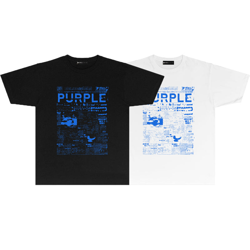 PURPLE  fashion T-shirt