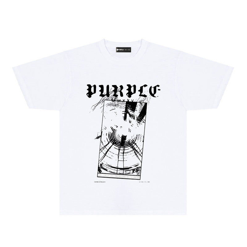 PURPLE  fashion T-shirt