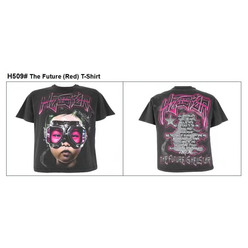 Hellstar T-shirt Print Loose