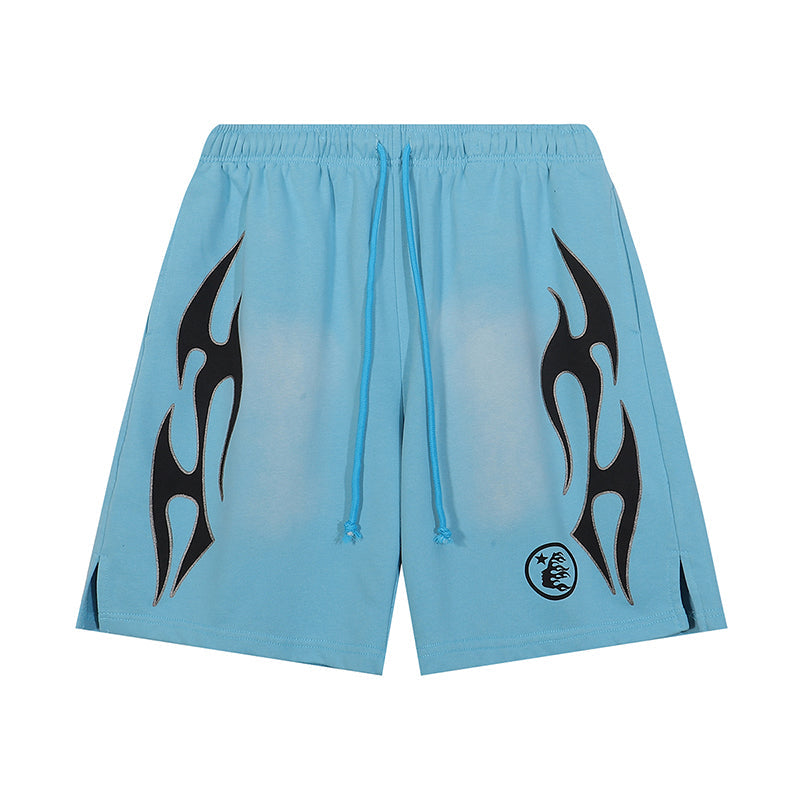 Hellstar Shorts Retro abstract print