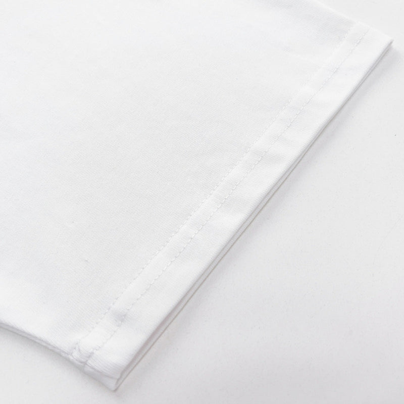 Rhude T-shirt Micro Label Letter Coconut Pattern Short Sleeve T-shirt