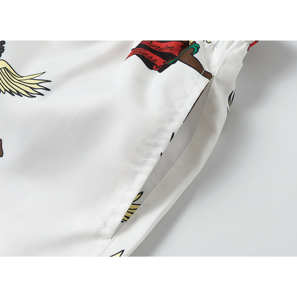 Denim Tears Shirt Short Sleeve Top, Long Sleeve Top, and Shorts (Sold Separately)