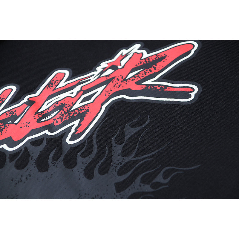 Hellstar Sweatshirts Retro Style High Street Trend