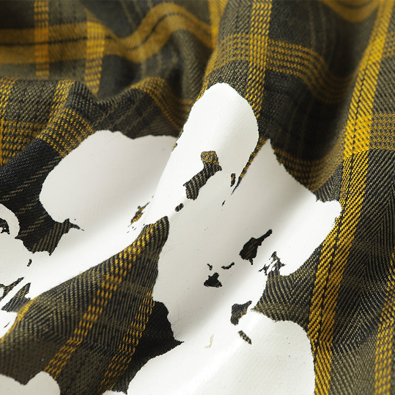 Denim Tears Shirt Kapok Plaid Long sleeve shirt