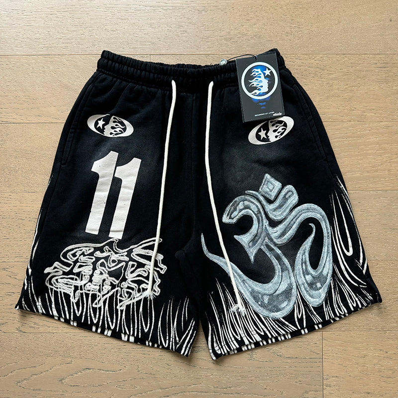 Hellstar Shorts Washed Old Style