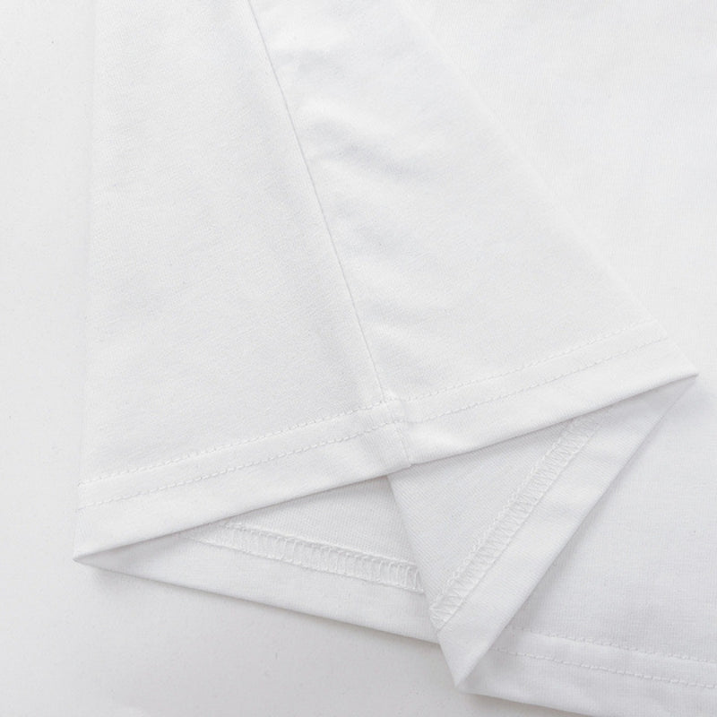 Rhude T-shirt Micro Label Letter Coconut Pattern Short Sleeve T-shirt