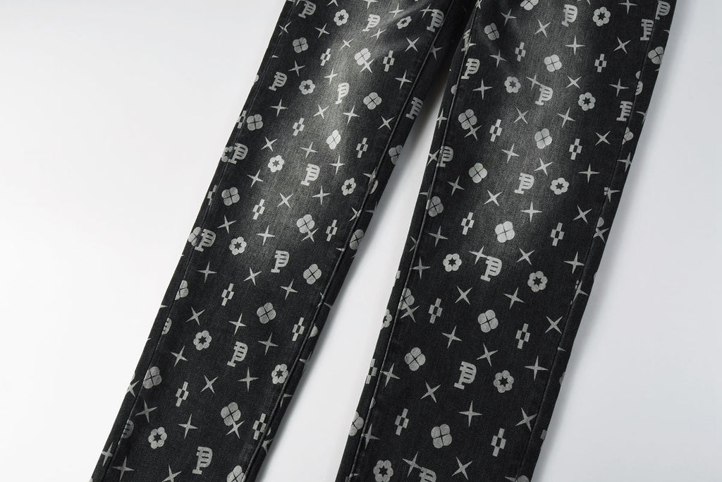 PURPLE  Fashion Jeans 9112