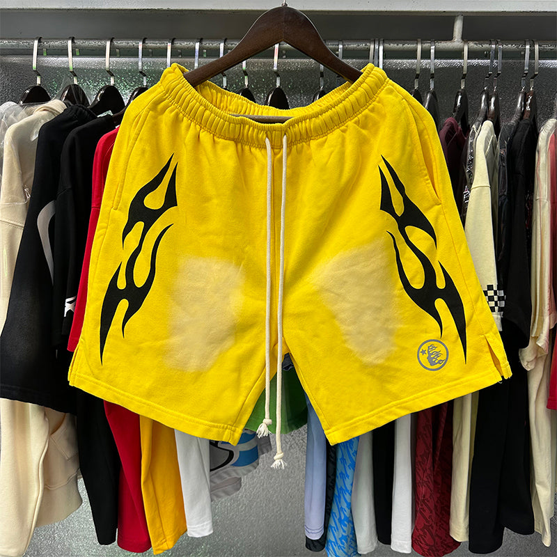 Hellstar Shorts Retro abstract print