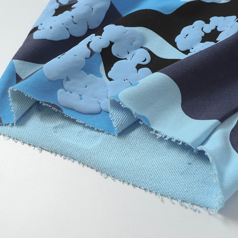 Denim Tears Shorts floral cotton Camouflage