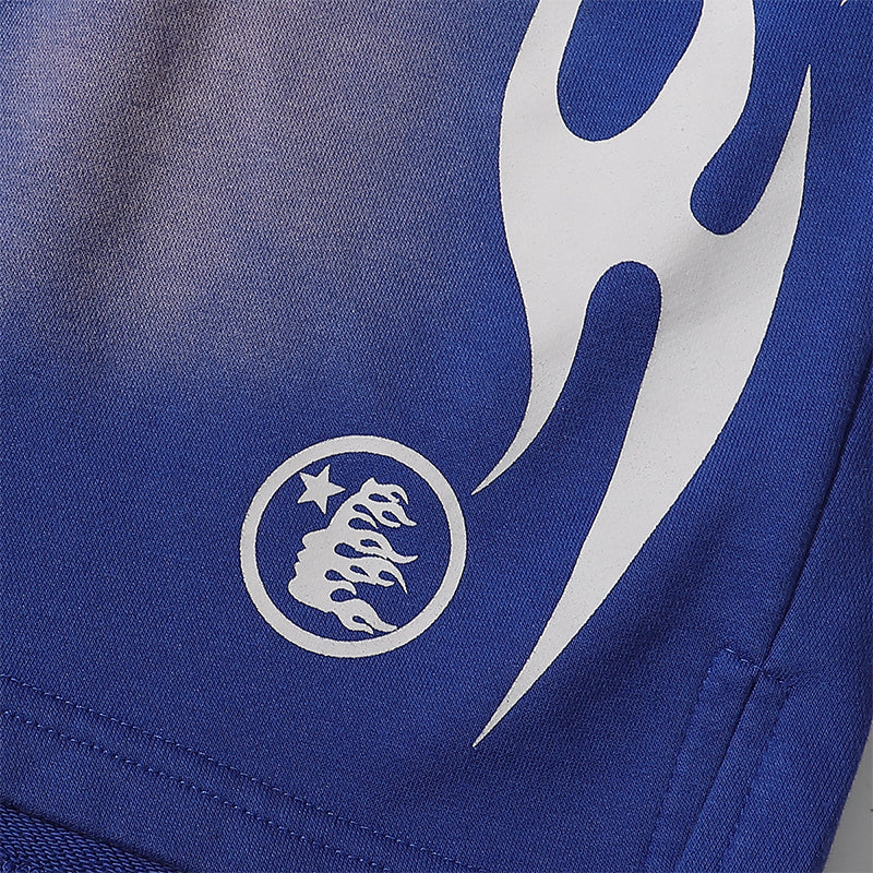 Hellstar Shorts Retro abstract print