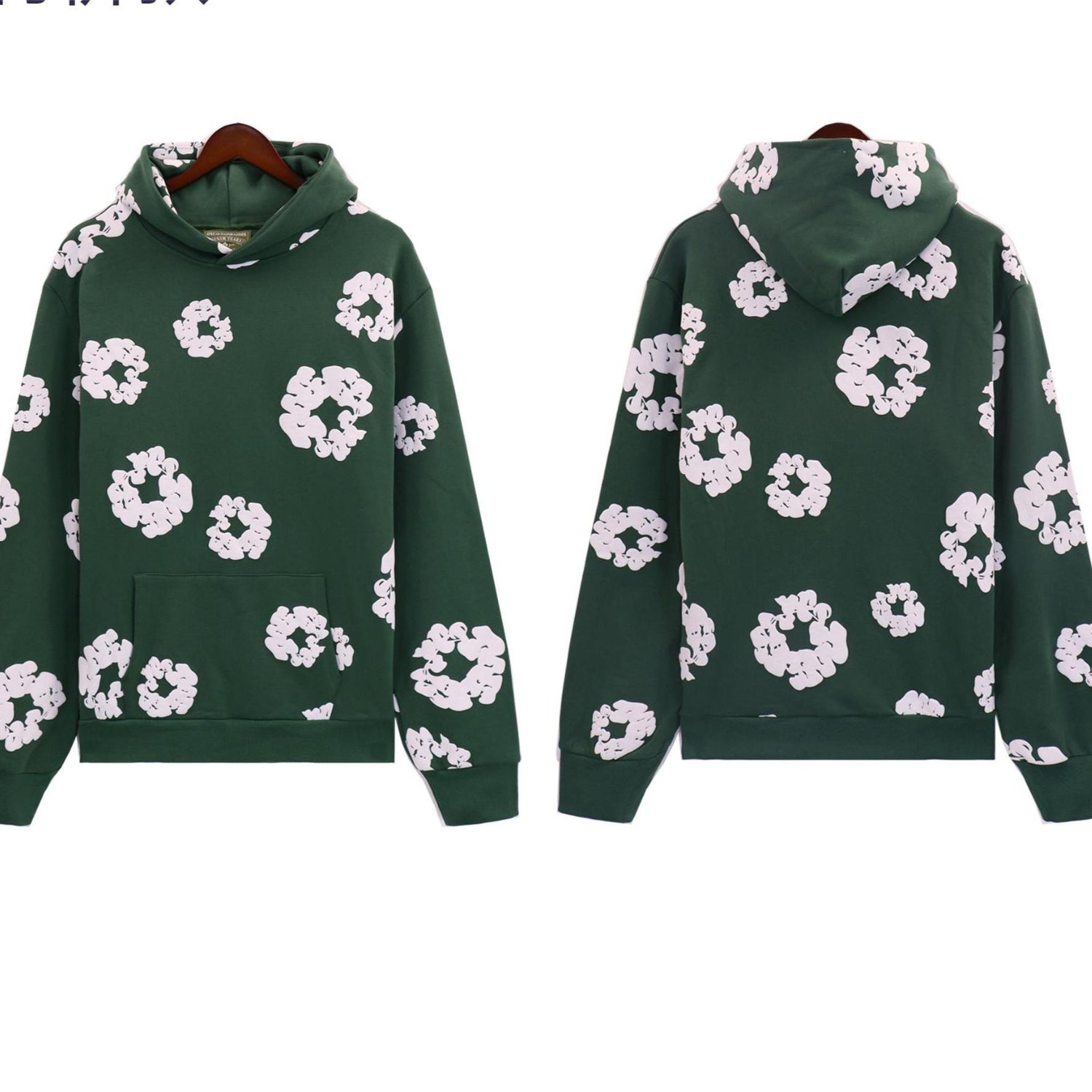 Denim Tears Men's Outfit: Hoodie/Pants (Separate Purchase Options)