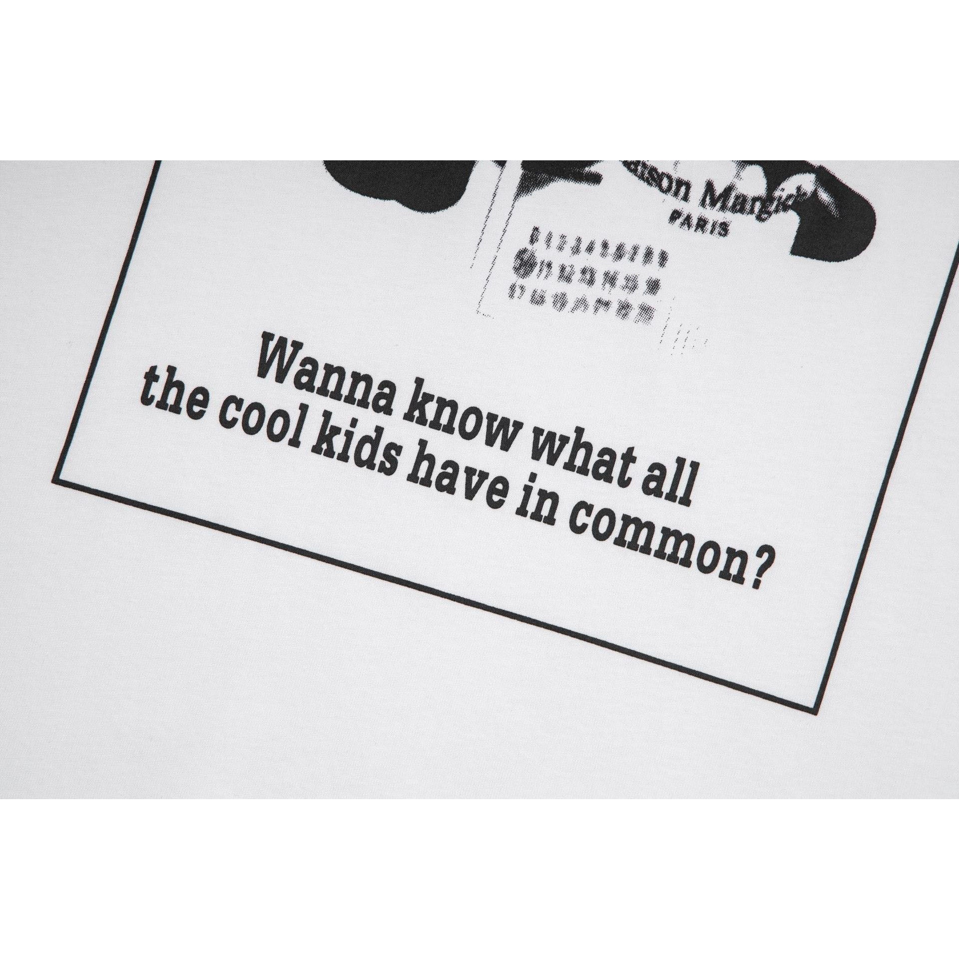 Maison Margiela T-shirt Crew Neck Loose Short Sleeve T-shirt