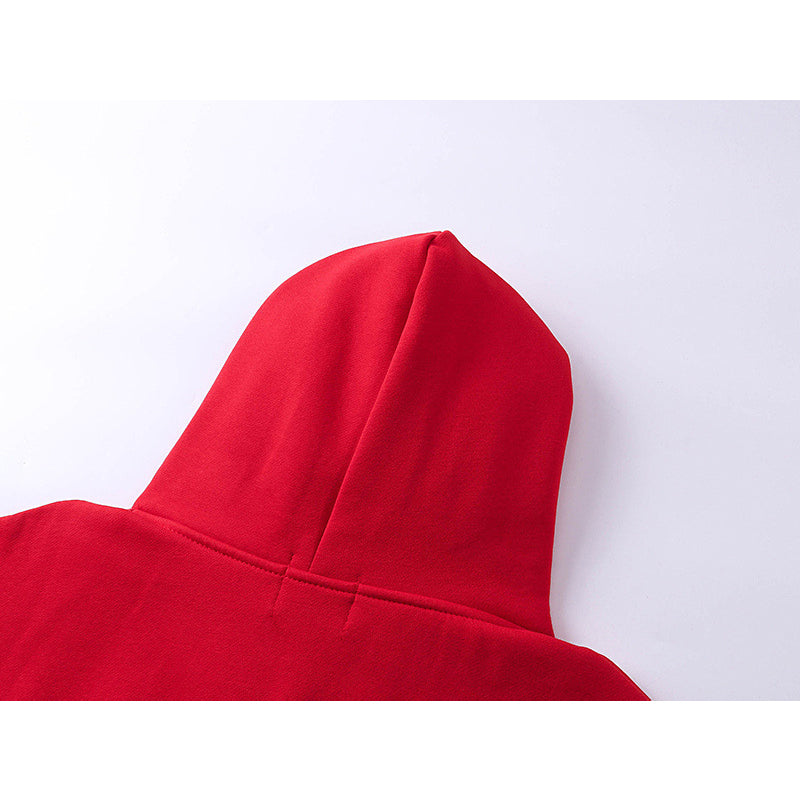 Denim Tears Hoodie Alphabet Foam Print Fleece Hoodie Sweater