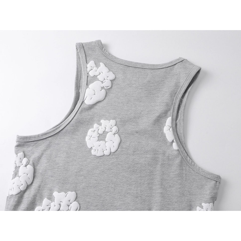 Denim Tears Vest Foam Printed Casual Sports Vest