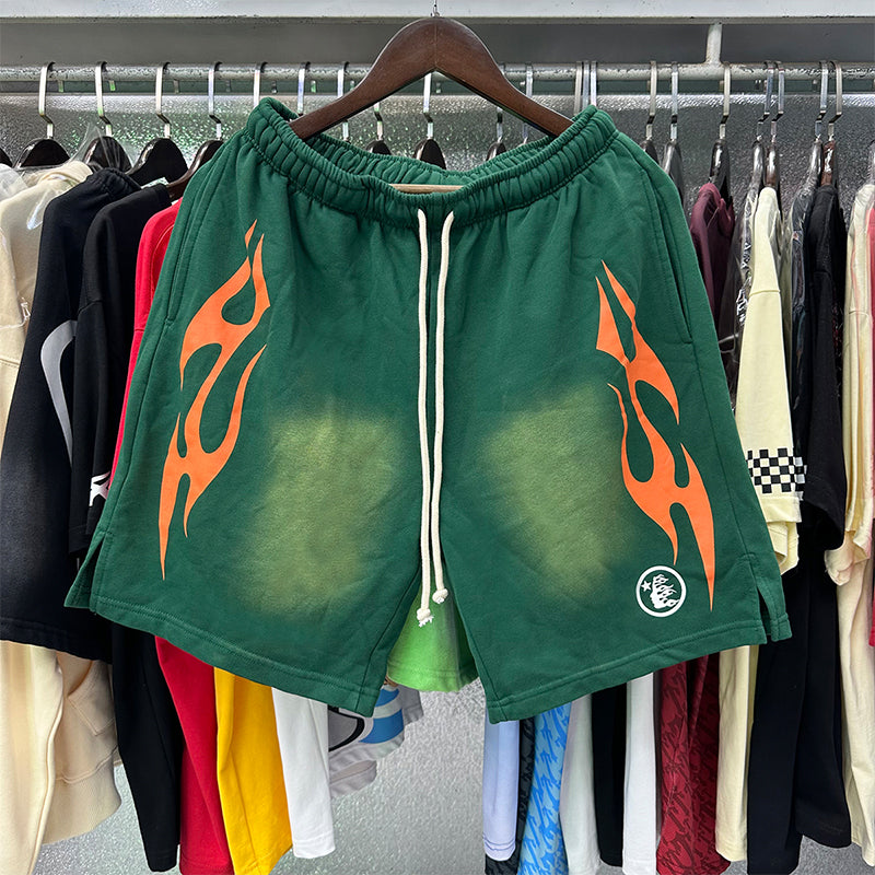 Hellstar Shorts Retro abstract print