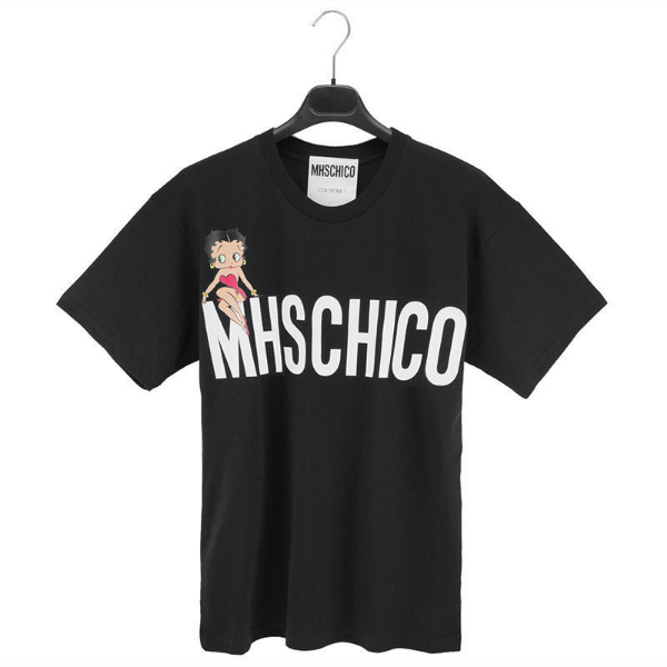 Moschino T-shirt Teddy Bear Mickey Mouse Printed T-shirt Men And Women
