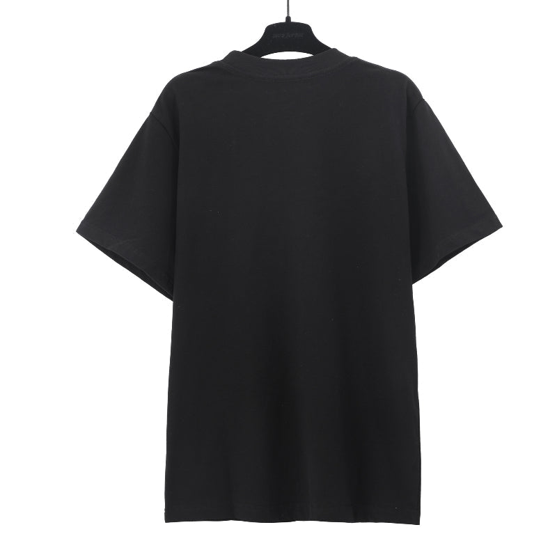 Palm Angels T-shirt Simple Letter Print Short Sleeve T-shirt