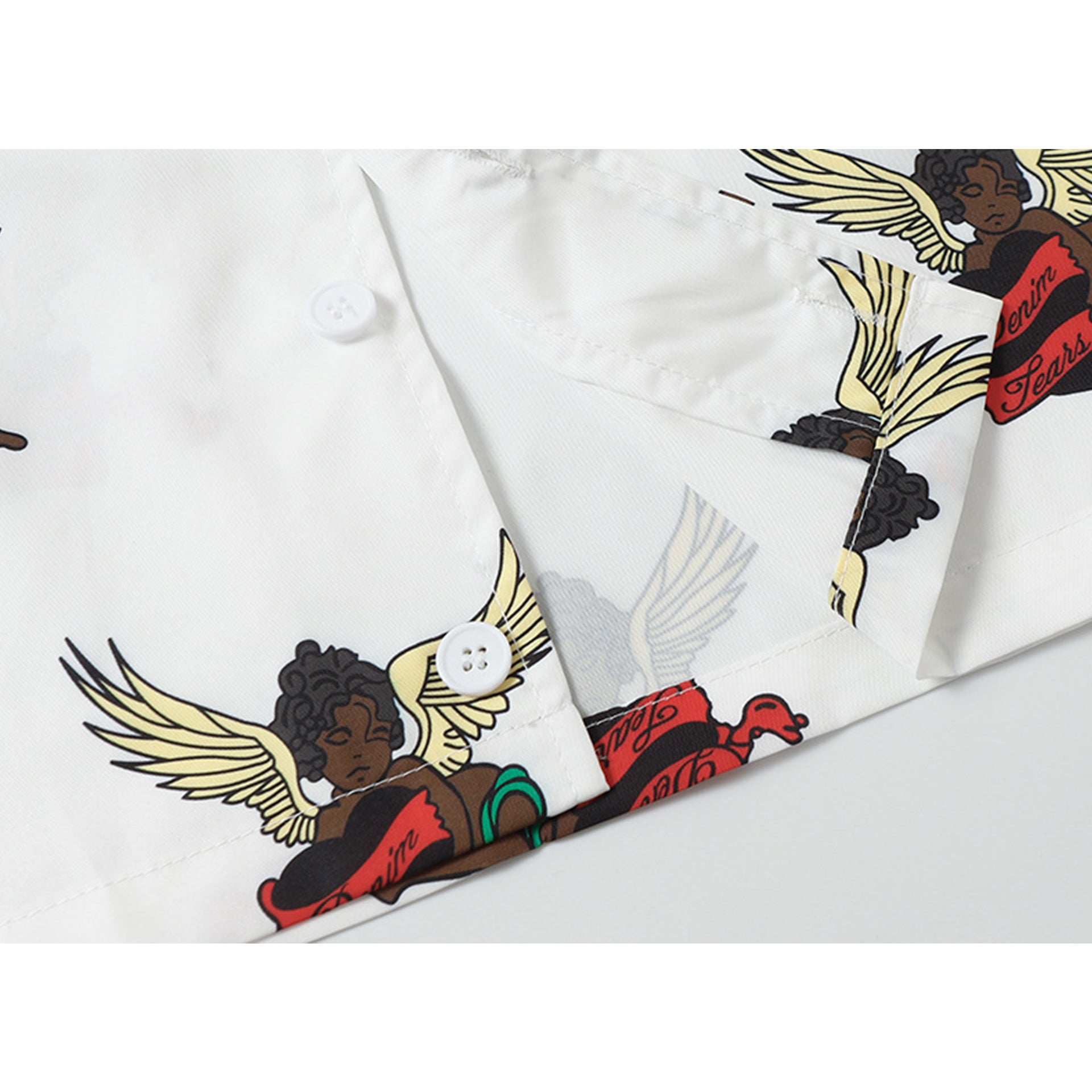 Denim Tears Shirt Short Sleeve Top, Long Sleeve Top, and Shorts (Sold Separately)