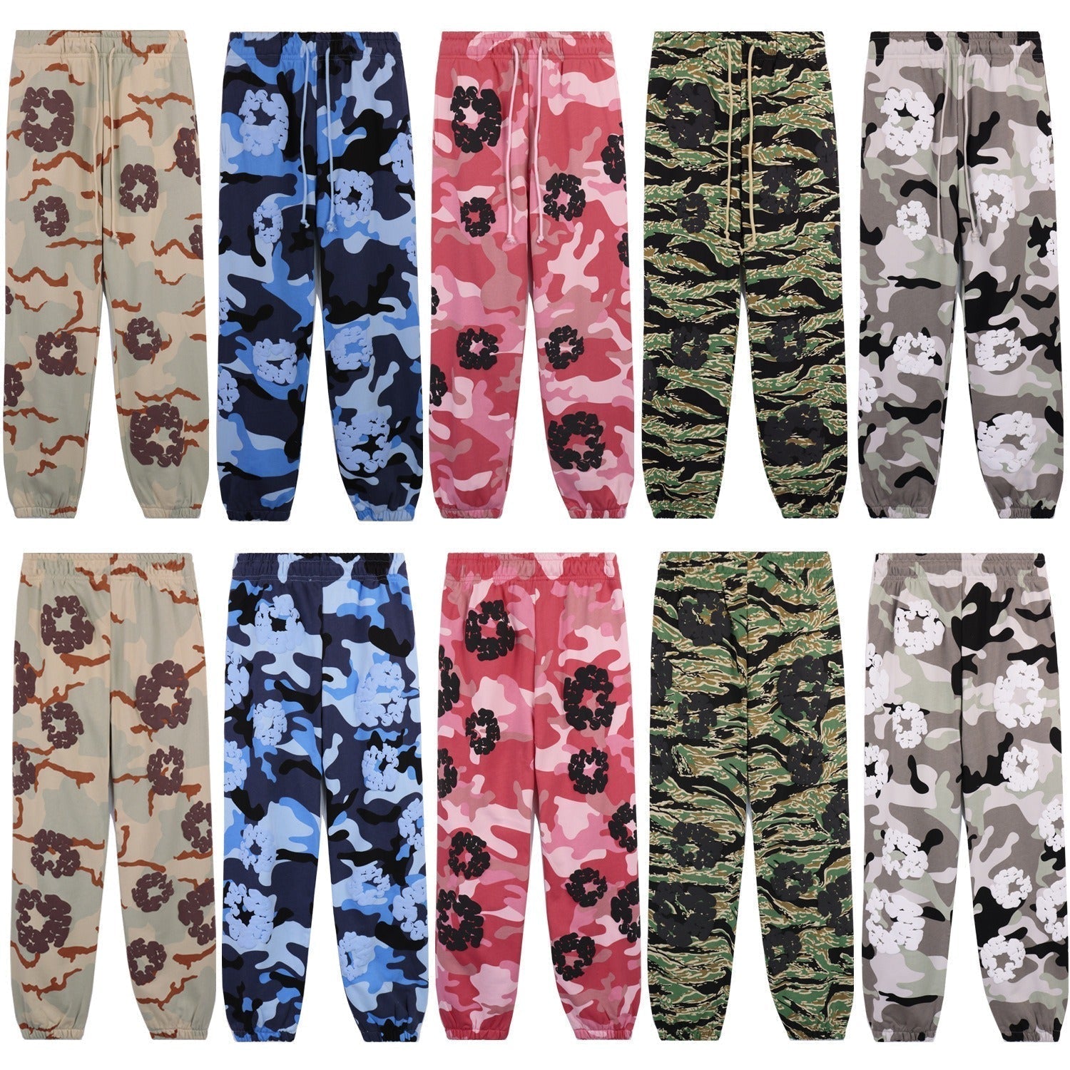 Denim Tears Men's Outfit: Hoodie/Pants /Shorts(Separate Purchase Options)