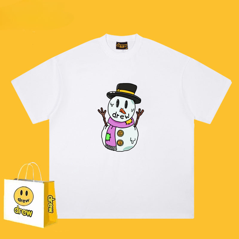 Drew T-shirts T-shirt Snowman Print