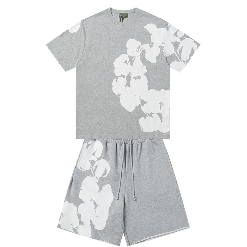 Denim Tears T-shirt & Shorts 2 Piece Set