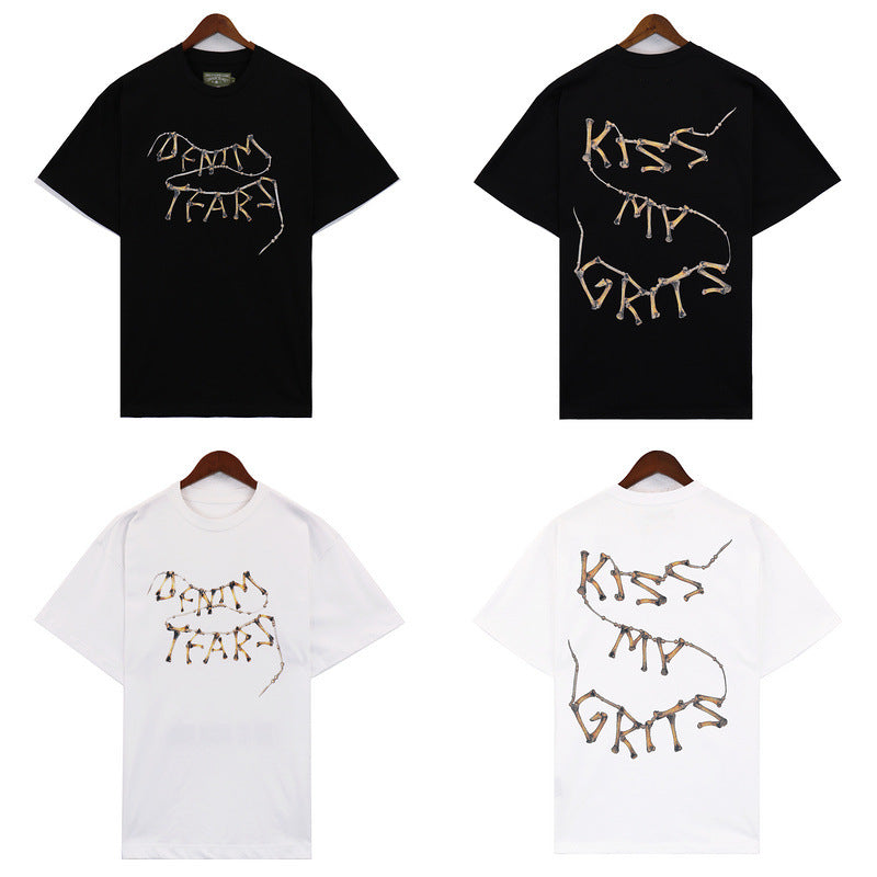 Denim Tears T-shirts Casual Short Sleeve T-shirt