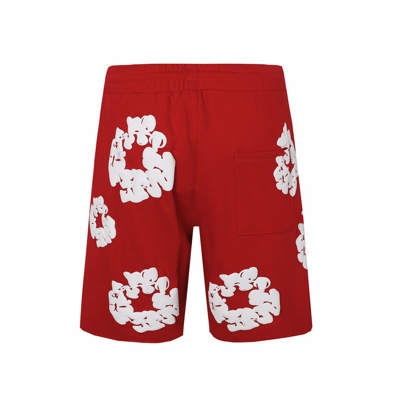 Denim Tears Shorts Foam Loose Casual Shorts