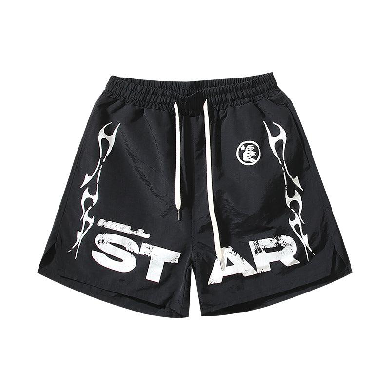 Hellstar Shorts Wash and Do Old Casual Shorts Summer