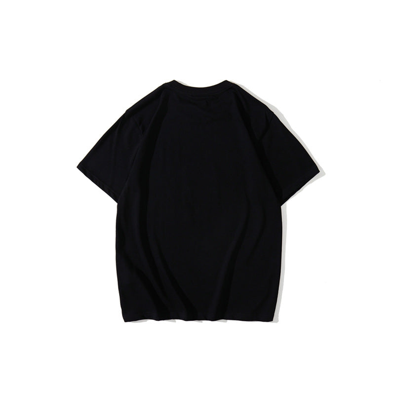 Bathing Ape T-Shirt Summer Casual Loose Large Size Short Sleeve Cartoon Letter Little Monkey T-shirt