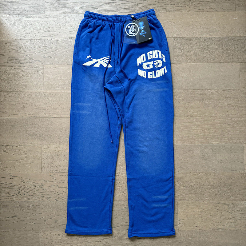 Hellstar Hoodie & Pants autumn wash make old hoodies sweater