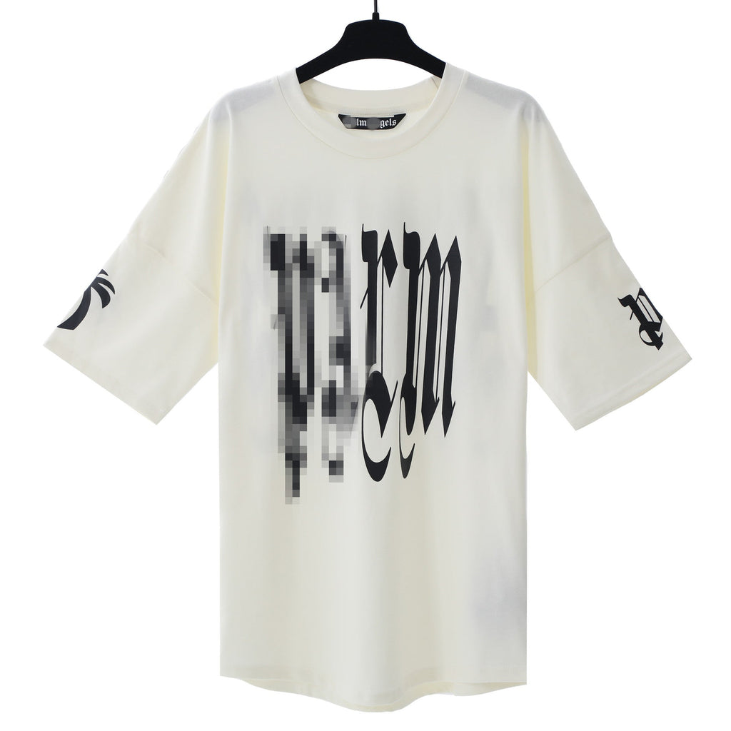 Palm Angels T-shirt Coconut Letter Logo Short Sleeve T-shirt