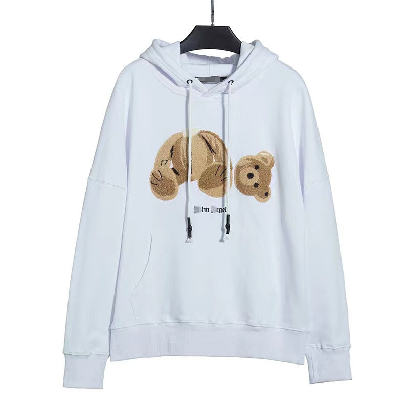 Palm Angle Sweatshirt Palm Angels Embroidered Hoodie Male and Female Couple BF Loose