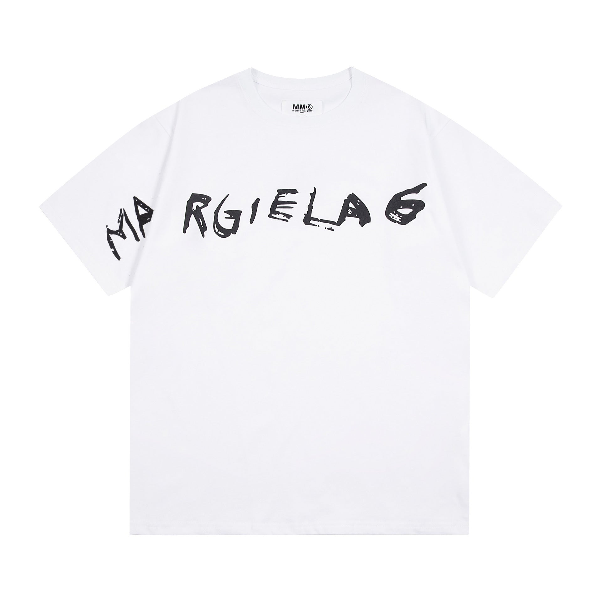 Maison Margiela T-shirt Crew Neck, Loose Short Sleeve T-shirt