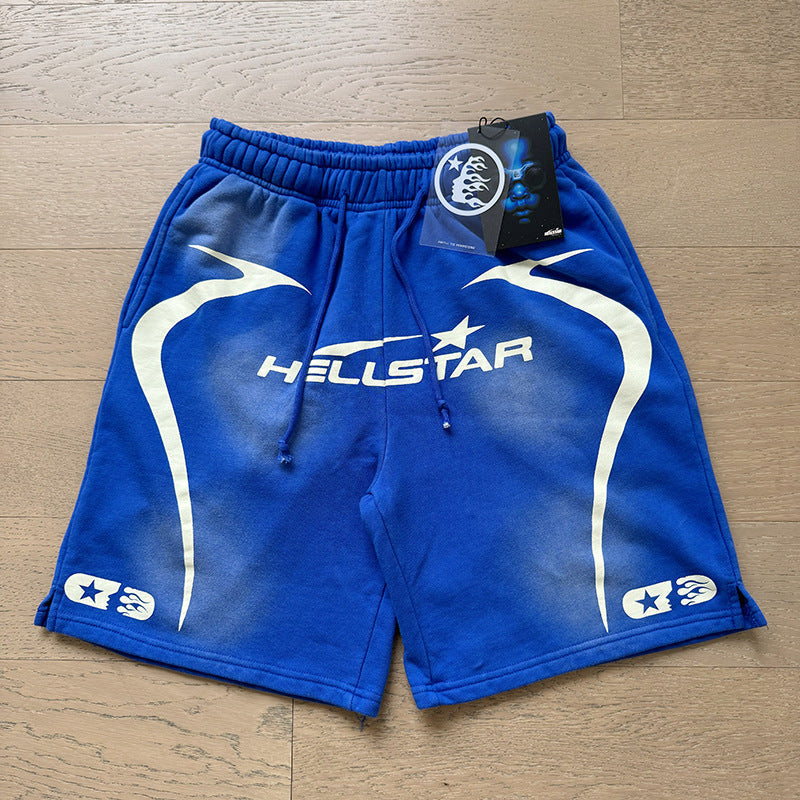 Hellstar Shorts Wash and Do Old Casual Shorts Summer