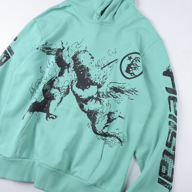 Hellstar Hoodie Logo Print