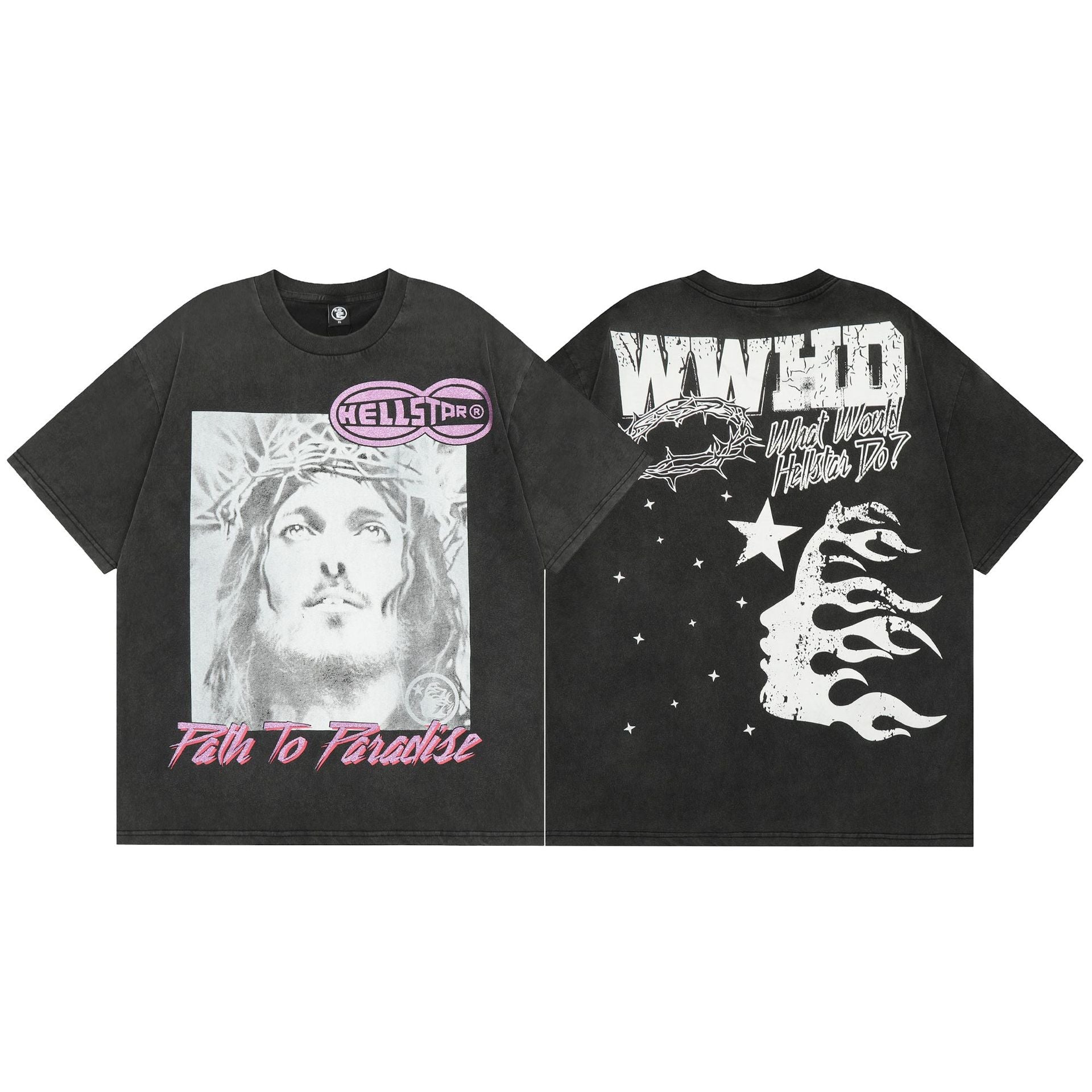 Hellstar T-shirt Summer Creative Pattern Unisex