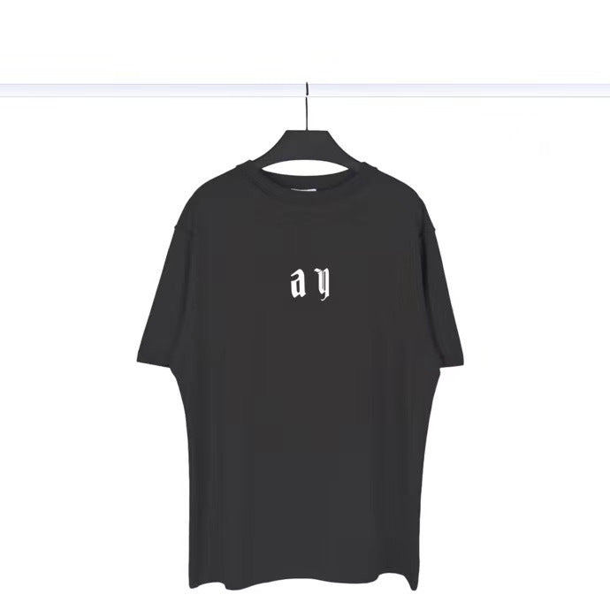 Askyurself T-shirts Wave Printed Letter 3M Reflective